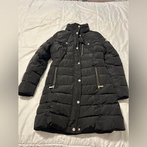 MICHAEL Michael Kors Black Puffer Coat